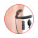 Фаллоимитатор с ручным насосом Inflatable Vibrating Strapless Strap-On - 16,5 см.