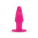 Розовый анальный плаг большого размера JAMMY JELLY ANAL XL PLUG PINK - 14 см.