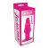 Розовый анальный плаг большого размера JAMMY JELLY ANAL XL PLUG PINK - 14 см.