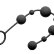 Анальная цепочка Linger Graduated Anal Beads - 35 см.