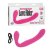 Розовый перезаряжаемый водонепроницаемый страпон Rechargeable Silicone Love Rider Strapless Strap-On