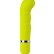Зелёный мини-вибратор для G-массажа NEON PASSION VIBE GREEN - 11,4 см.