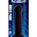 Чёрная рельефная пробка MENZSTUFF RIBBED PROBE - 21 см.