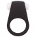 Чёрное эрекционное виброкольцо LIT-UP SILICONE STIMU RING 4 BLACK