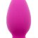 Большая розовая анальная пробка BOOTYFUL ANAL PLUG LARGE PINK - 10 см.