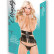 Комплект из корсета на пояс и стрингов Faux Leather Under Bust Corset Top