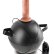 Мини-мяч с фаллической насадкой телесного цвета и вибрацией Vibrating Mini Sex Ball with 6  Dildo - 15,2 см.