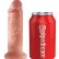 Мини-мяч с фаллической насадкой телесного цвета и вибрацией Vibrating Mini Sex Ball with 6  Dildo - 15,2 см.