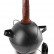 Мини-мяч с фаллической насадкой коричневого цвета и вибрацией Vibrating Mini Sex Ball with 7  Dildo - 17,7 см.