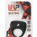 Чёрное эрекционное кольцо LIT-UP SILICONE STIMU RING 7