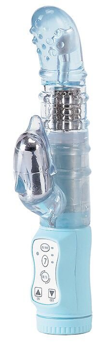 Ротатор со стимуляцией G-точки MiniDolphin - 21 см.
