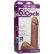 Насадка-мулат для трусиков Vac-U-Lock 6  ULTRASKYN Cock - 17,3 см.