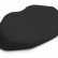 Чёрная вельветовая подушка для любви Liberator Retail Arche Wedge