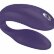 Фиолетовый вибромассажер для пар We-Vibe Sync Purple на радиоуправлении