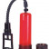 Вакуумная помпа с двумя сменными насадками NEW STAY HARD PUMP CLEAR RED