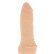 Реалистичный вибратор с шипиками REALSTUFF REAL FEELING VIBE 7INCH FLESH - 17,8 см.