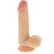 Реалистичный фаллоимитатор REALSTUFF 6.5INCH DONG W. SCROTUM - 16,5 см.
