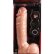 Телесный фаллоимитатор REALSTUFF DUO DENSITY DONG 9INCH - 22,9 см.