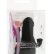 Черный водонепроницаемый мини-вибратор DISCRETION WIDE BODY BLACK - 6,5 см.