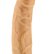 Телесный вибратор-реалистик с богатым рельефом поверхности PEARL SHINE 9 VIBRATOR - 22,8 см.