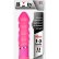 Розовый вибростимулятор BOOTYFUL RIBBED VIBE PINK
