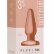 Телесная анальная пробка Butt Plug Basic 3 Inch - 7,6 см.