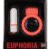 Оранжевое эрекционное виброкольцо с пупырышками NEON EUPHORIA CLITORAL RING ORANGE