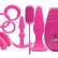 Розовый вибронабор FLIRTY KIT SET