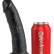Чёрный надувной пуф с 3 сменными насадками разного цвета и размера Deluxe Vibrating Inflatable Hot Seat