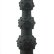 Чёрный анальный стимулятор MaxPleasure Anal Beads - 14 см.