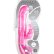 Розовый силиконовый вибратор типа babbit PURRFECT SILICONE 7INCH - 18 см.