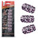 Набор лаковых полосок для ногтей Фиолетовый леопард Nail Foil