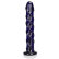 Фаллоимитатор цвета индиго Swirl Indigo - 17 см.