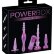 Набор фиолетовых анальных стимуляторов PowerBox