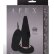 Чёрная анальная вибровтулка APEX BUTT PLUG LARGE BLACK - 15 см.