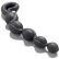Черная анальная цепочка Bendybeads - 26,2 см.