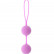 Розовые вагинальные шарики на силиконовой связке GOOD VIBES THE PERFECT BALLS PINK