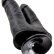 Чёрный анально-вагинальный фаллоимитатор Double Penetrator - 20,9 см.