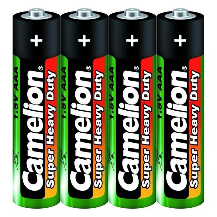 Комплект из 4 батареек типа ААА CAMELION R3