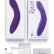 Фиолетовый вибромассажёр We Vibe Rave Purple - 19,3 см.