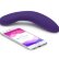 Фиолетовый вибромассажёр We Vibe Rave Purple - 19,3 см.