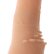 Реалистичный вибратор с мягкими шипами для внешней стимуляции REALSTUFF 7INCH VIBRATOR - 17,8 см.