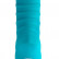 Бирюзовый перезаряжаемый вибратор Tiger G5 - 21,7 см.