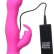 Вибромассажёр-насадка 10-Function Silicone Love Rider Jack Rabbit - 19 см.