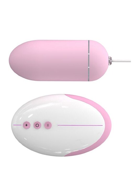 Розовое виброяйцо Remote Control Egg с пультом ДУ