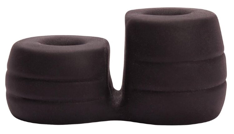 Широкое эрекционное кольцо с подхватом мошонки Thick Cock   Ball Ring