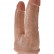 Анально-вагинальный фаллоимитатор-мулат Double Penetrator - 20,9 см.