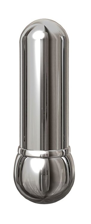 Алюминиевый вибратор SILVER SMALL - 7,5 см.