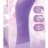 Фиолетовый G-стимулятор LUXE SERENE с широким основанием - 15,8 см.