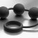 Анальные шарики Tom of Finland Silicone Cock Ring with 3 Weighted Balls